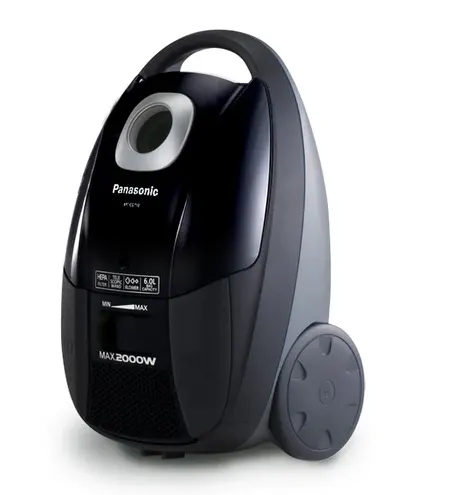 Panasonic Vacuum Cleaner Malaysia, 2000 Watts, 6 Liter Dust Bag, Anti-Bacteria Filter, Black, MC.CG713K (Baghdad BTC Warranty)