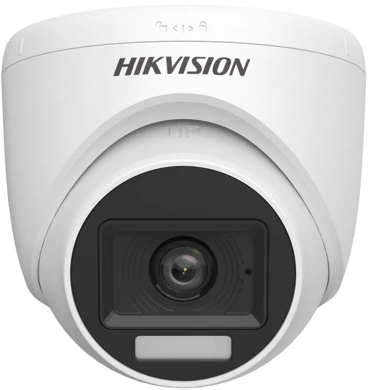 كاميرا مراقبة هيكفيجن ، بدقة3K ، عدسة 2.8 مللي ، إضاءة هجينة ذكية ، ابيض ، DS-2CE76K0T-LPFS