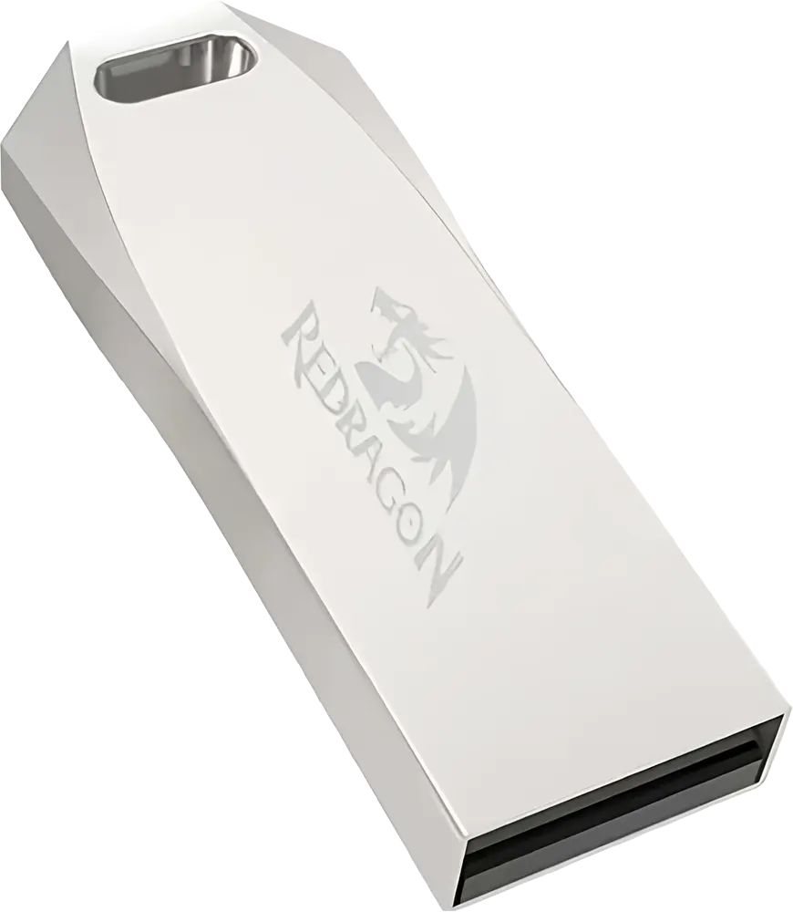 Redragon Flash Memory 16GB, USB3.0, Metal Design, Silver, RU014 D3.0