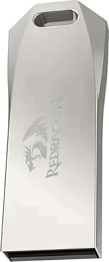 Redragon Flash Memory 16GB, USB3.0, Metal Design, Silver, RU014 D3.0