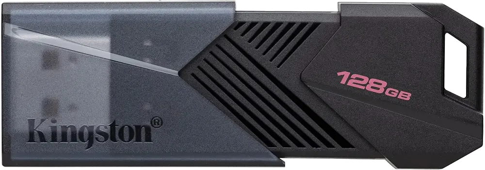 Kingston Flash Data Traveler Exodia Onyx , 128GB , USB 3.2 , Black , DTXON-128GB