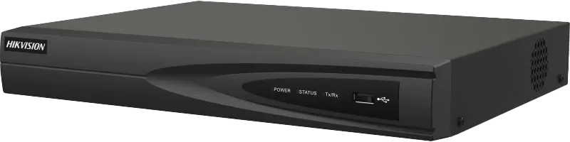 مسجيل فيديو شبكي هيكفيجن 4 قنوات ، بدقة 4K Ultra HD ، اسود ، DS-7604NI-Q1-4P