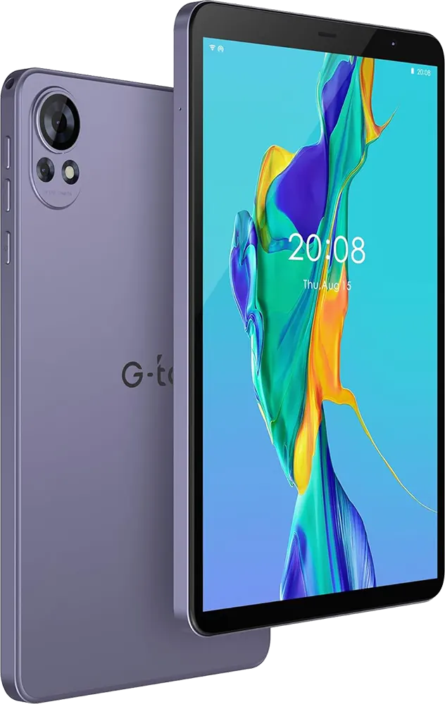 تابلت جي تاب تي 8 اس، شاشة 8 بوصة، ذاكرة داخلية 64 جيجابايت، رامات 4 جيجابايت، واي فاي فقط، لون بنفسجي