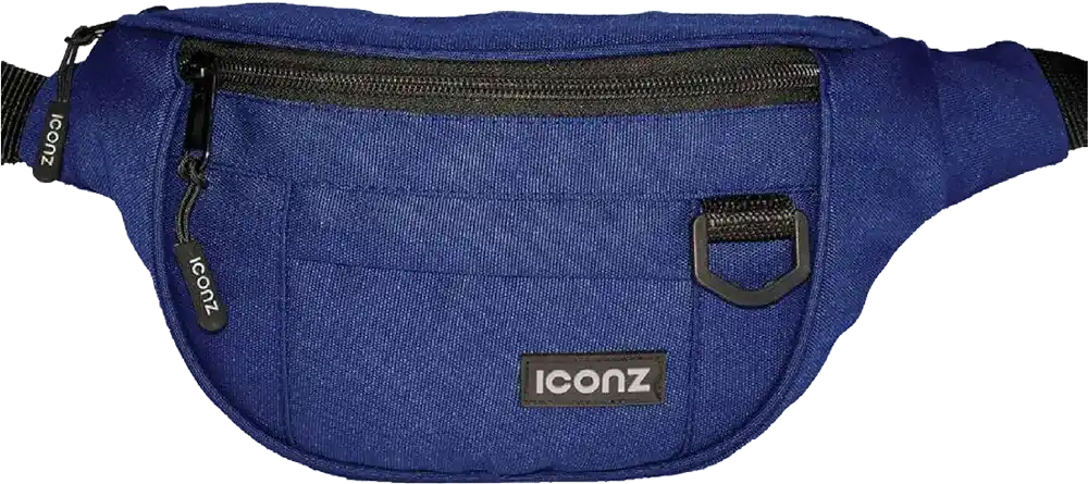 Iconz Texas 9.5 Inch Waist Bag, Multicolor, 1037
