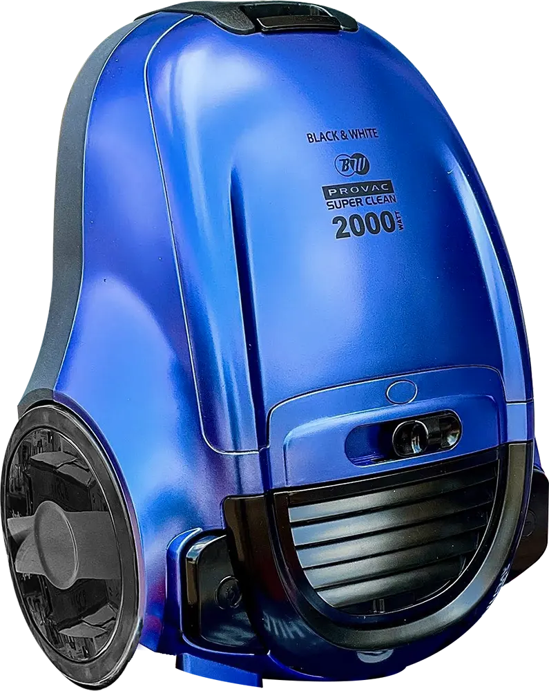 Black & White Vacuum Cleaner, 2000 Watt, with Dust Bag, 4 Liters, VC-232