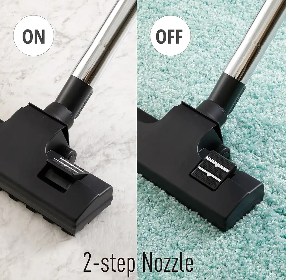 مكنسة كهربائية برميل باناسونيك، 2100 وات، 20 لتر، أسود، MC-YL699A