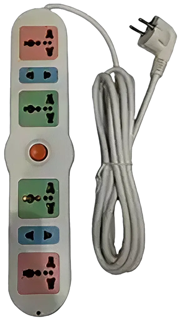 Camelion 6-Slot 10A Power Strip, White, CMS-A564