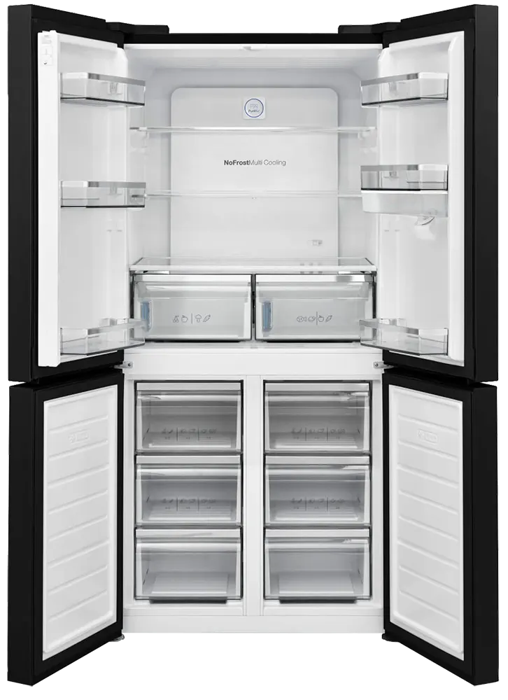 ثلاجة وايت بوينت نوفروست ، 459 لتر ، 4 باب ، شاشة ديجيتال ، انفرتر ، ديسبنسر، استانلس داكن ، WPR600DWDVDX