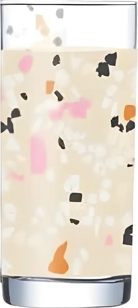 طقم شربات تيرازو لومينارك ، مكون من 7 قطع ، دورق + 6 شوب ، بيج