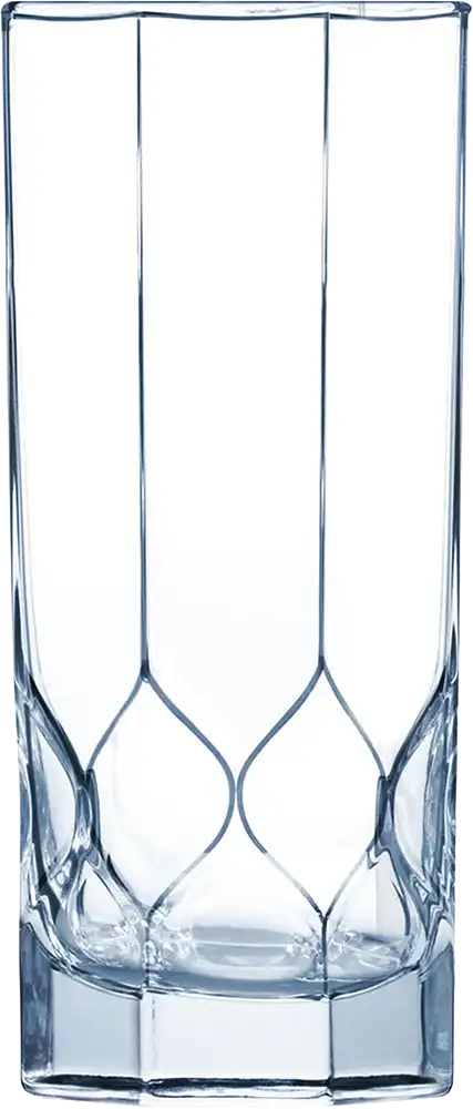 Luminarc Octime Diamond Sherbet Set, 7 Pieces, 6-Shop Jug, Clear