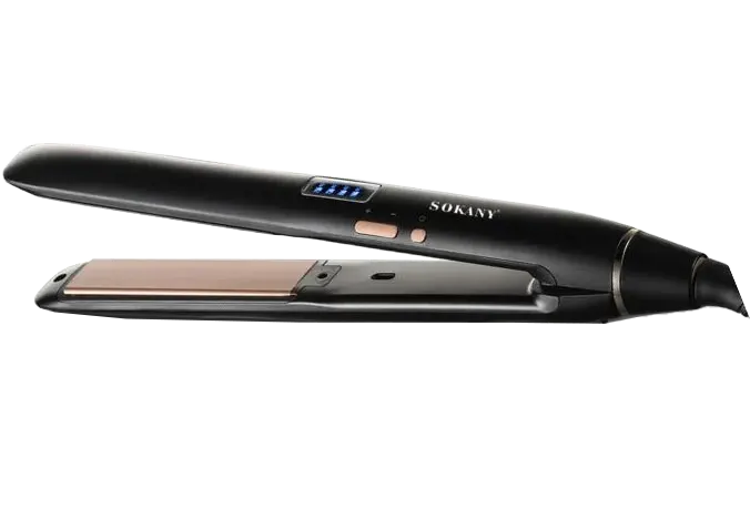 مكواة شعر سوكاني، حرارة 750 درجة فهرنهايت ، الواح سيراميك، اسود، CL.8288