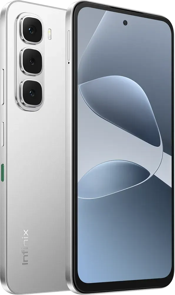 هاتف إنفينيكس هوت 60 اي ثنائي الشريحة، ذاكرة داخلية 128 جيجابايت، رامات 6 جيجابايت، شبكة الجيل الرابع ال تي اي، فضي تيتانيوم