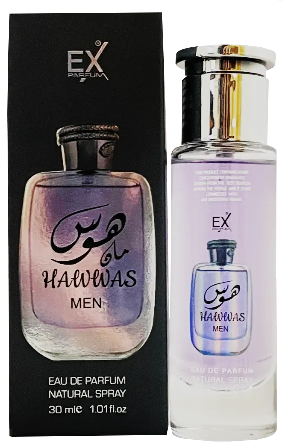 عطر هوس من اي اكس للرجال او دي برفان ، 30 مل