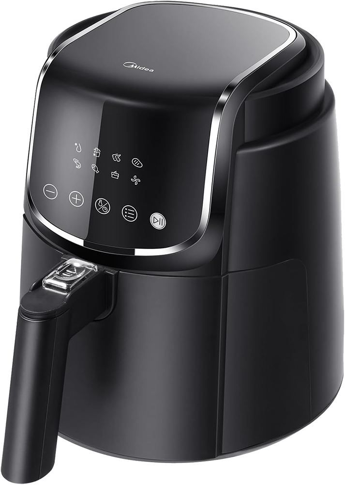 قلاية هوائية ميديا ، 1500 وات ، 4 لتر ، شاشة ديجيتال ، أسود ،  MF-CN40D2 ، (ضمان ميراكو 19111 )