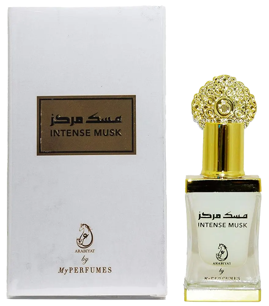 Intense Musk By My Perfumes Arabiyat Concentrated Perfume Oil For Unisex, 12 Ml