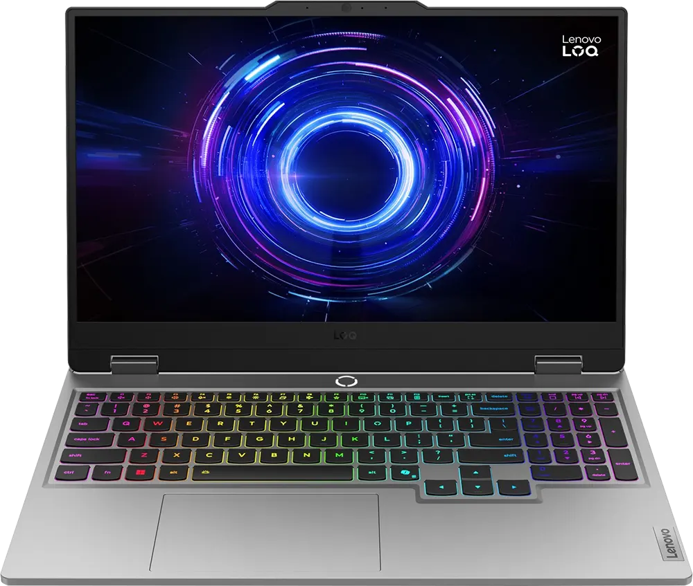 Lenovo Laptop LOQ 15IRX10, Intel® Core™ I7-13700HX , 24GB RAM, 512GB SSD Hard Disk, NVIDIA GeForce RTX5060 8GB GDDR7 Graphics Card, 15.6 Inch FHD IPS Display, Windows 11 Home, Luna Grey