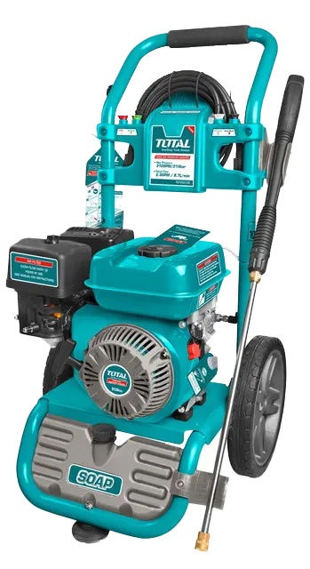 ماكينة غسيل توتال تولز تعمل بالبنزين ، 6 حصان ، 214 بار ، TGT250105