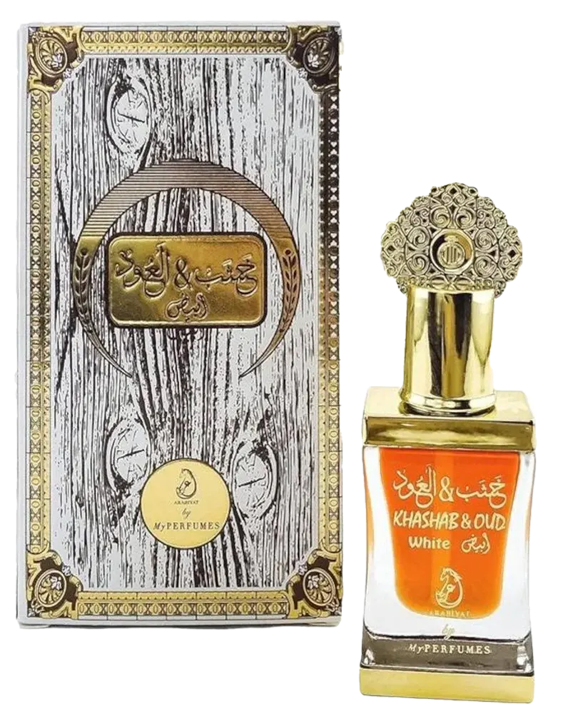 زيت عطري مركز خشب & عود ابيض من ماي بيرفيومز عربيات للجنسين، 12 مل