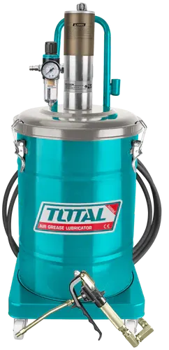 Total Tools Air-Powered Grease Gun, 30L, 5m Hose, THT118302