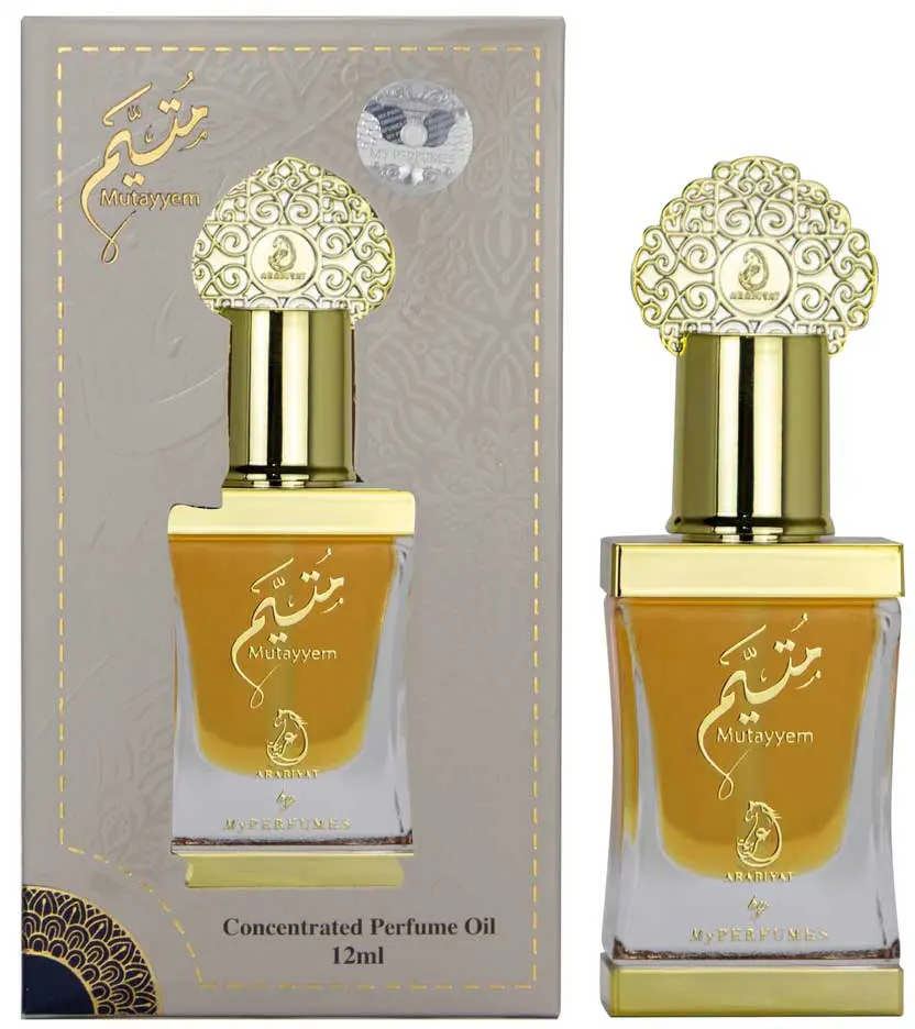 Mutayyem By My Perfumes Arabiyat Concentrated Perfume Oil For Unisex , 12 Ml