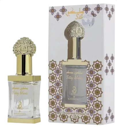 Silky Musk By My Perfumes Arabiyat Concentrated Perfume Oil For Unisex , 12 Ml