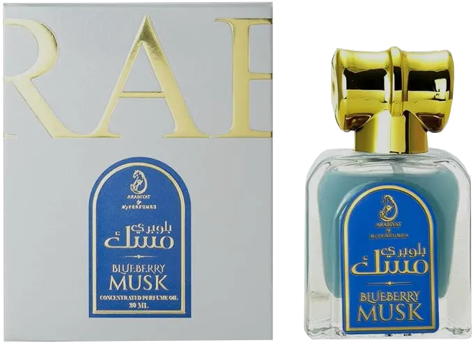 Musk Blueberry By My Perfumes Arabiyat Concentrated Perfume Oil For Unisex , 20 Ml
