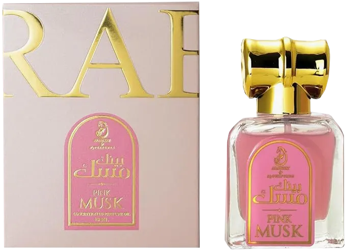 Musk Pink By My Perfumes Arabiyat Concentrated Perfume Oil For Women , 20 Ml