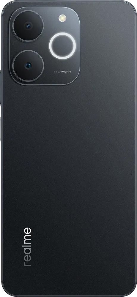 Realme Note 70 Dual SIM, 128GB Memory, 4GB RAM, 4G LTE, Obsidian Black