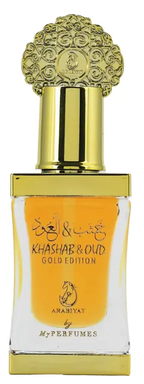 Khashab & Oud Gold By My Perfumes Arabiyat Concentrated Perfume Oil For Unisex, 12 Ml