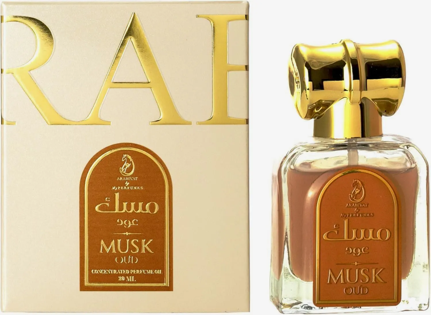Musk Oud By My Perfumes Arabiyat Concentrated Perfume Oil For Unisex , 20 Ml