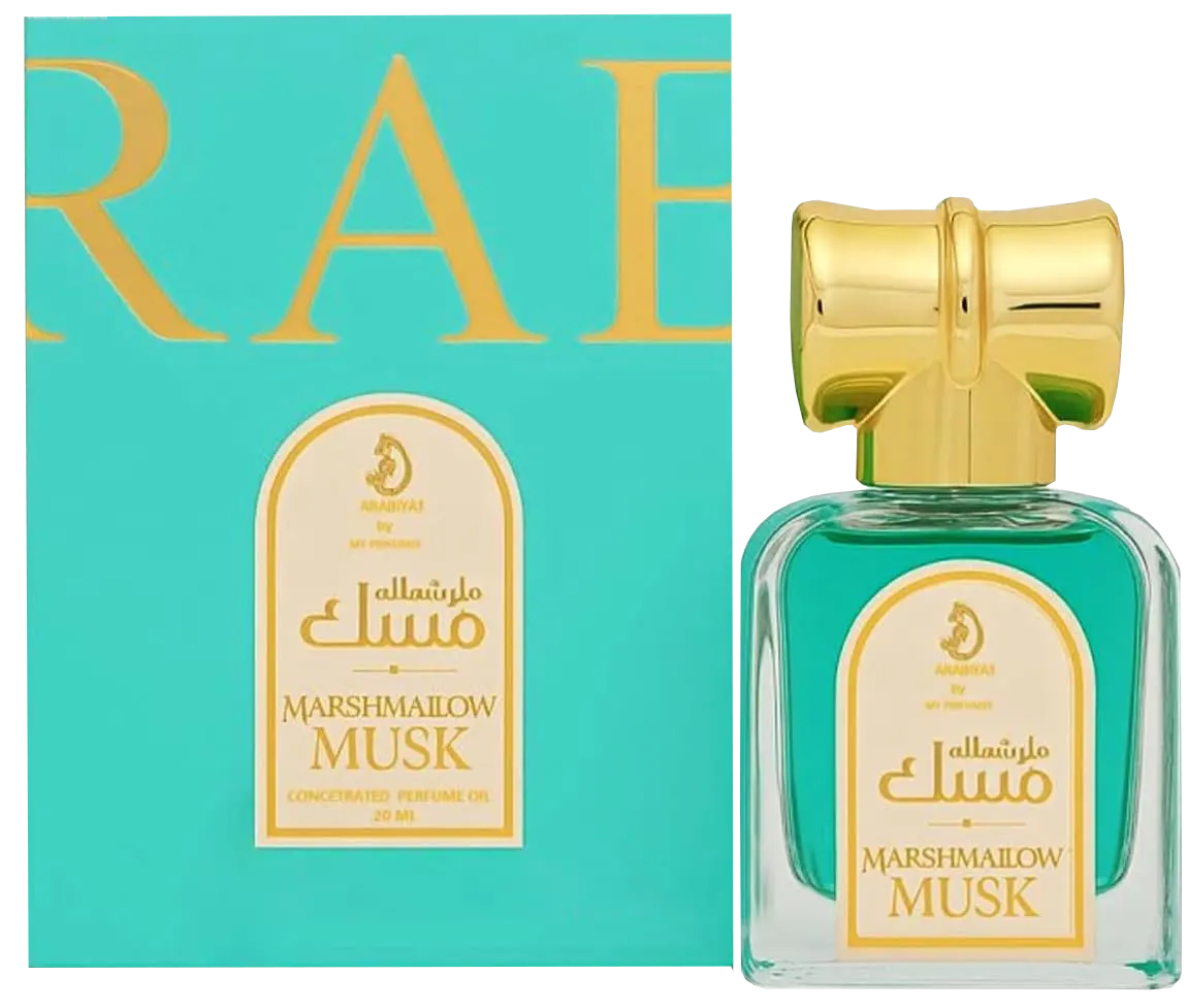 زيت عطري مركز مارشميلو مسك من ماي بيرفيومز عربيات للجنسين ، 20 مل