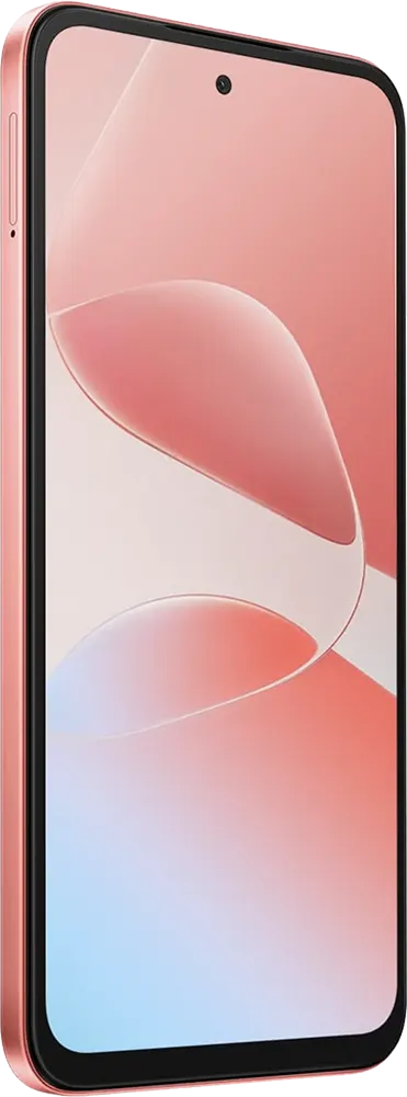 Infinix Hot 60i Dual SIM Mobile, 128GB Internal Memory, 6GB RAM, 4G LTE, Neon Red