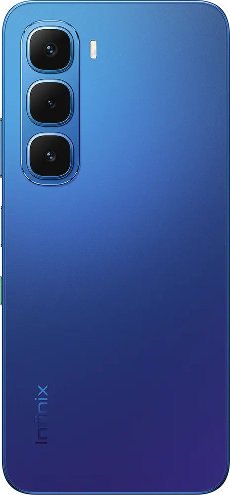 Infinix Hot 60i Dual SIM Mobile, 128GB Internal Memory, 6GB RAM, 4G LTE, Shadow Blue