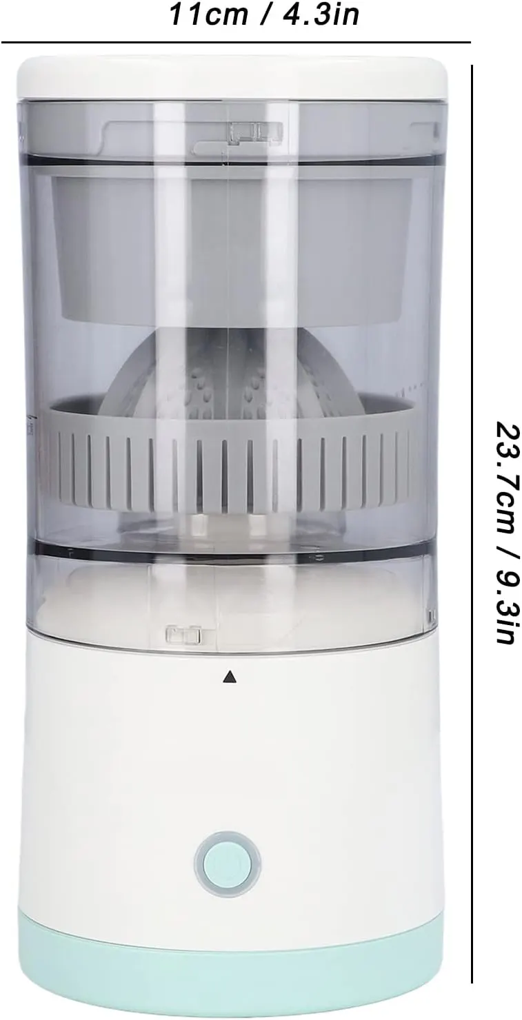 عصارة برتقال كهربائية بمنفذ USB ، ابيض