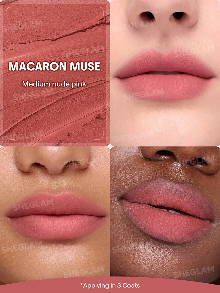 Sheglam Bounce Putty Pocket Lip Pot, Macaron Muse