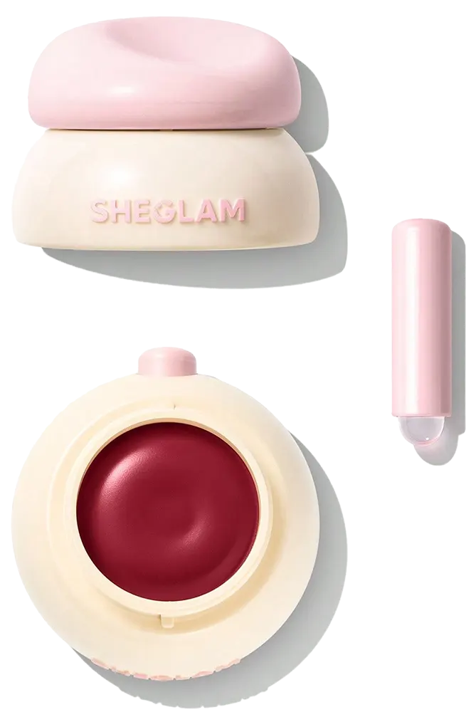 Sheglam Bounce Putty Pocket Lip Pot, Cherry Cheer