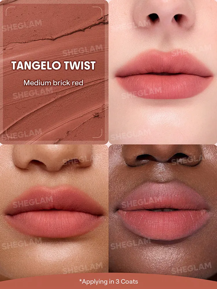 Sheglam Bounce Putty Pocket Lip Pot, Tangelo Twist