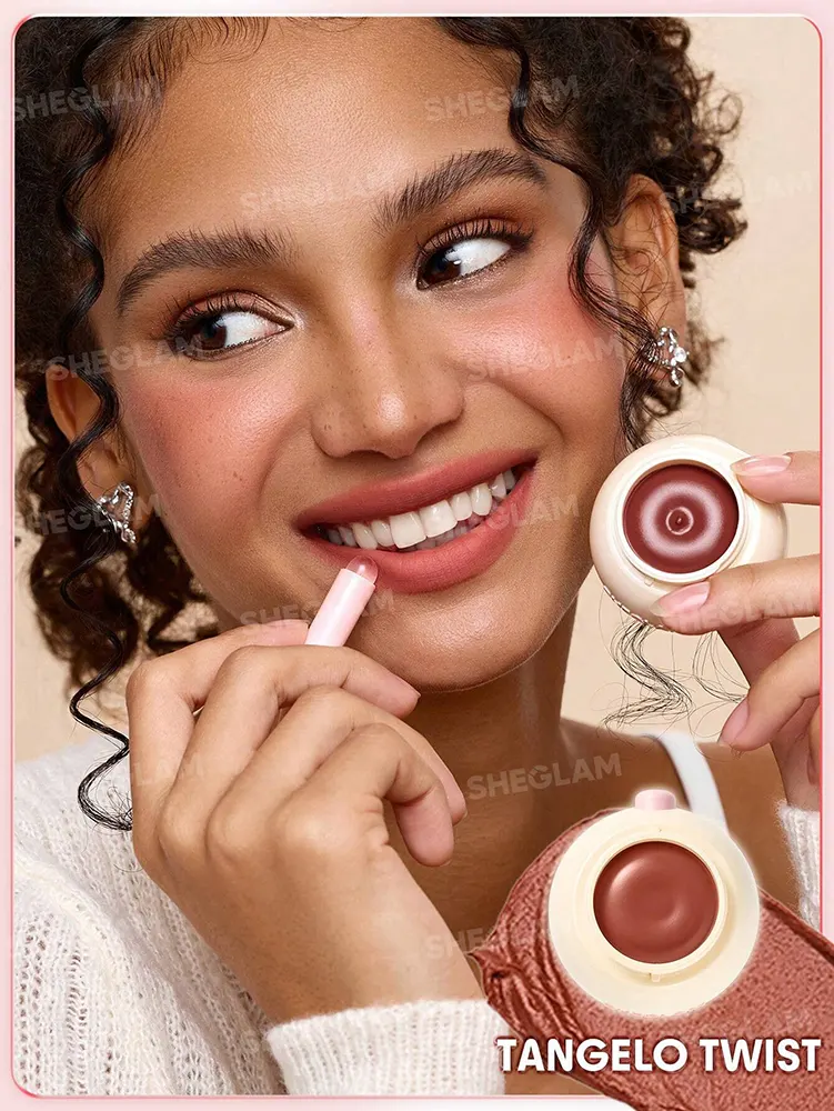 Sheglam Bounce Putty Pocket Lip Pot, Tangelo Twist