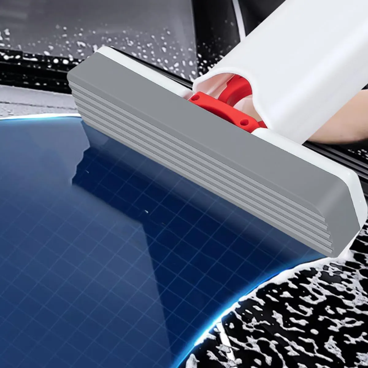 Mini Sponge Mop, White