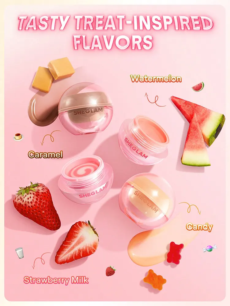 Sheglam Sweet Dreamz Lip Sleeping Mask, Strawberry Milk