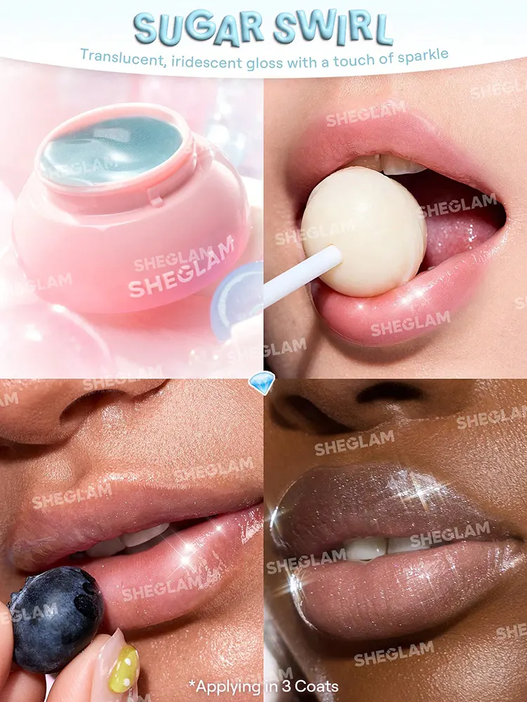 Sheglam Hydra Jelly Pocket Lip Jam, Sugar Swirl
