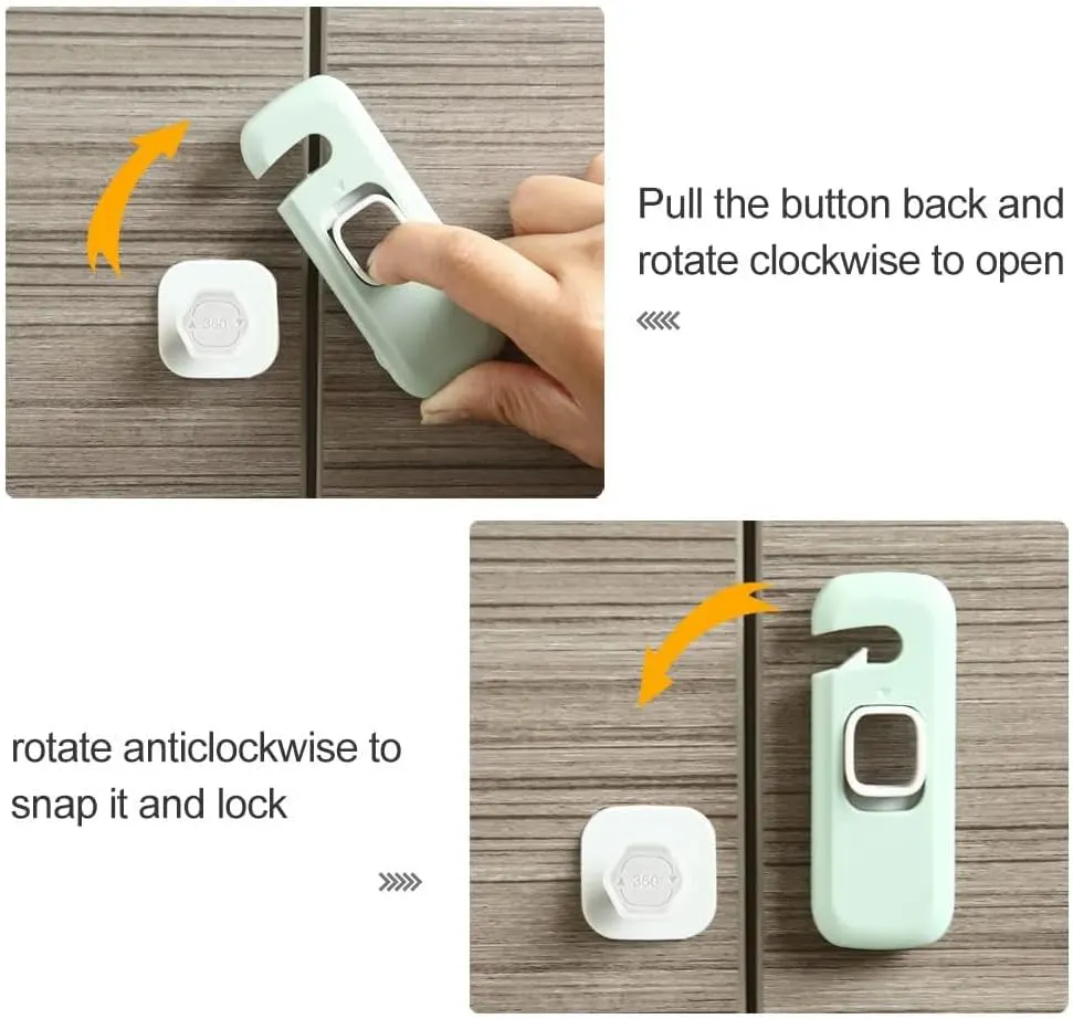 Adhesive Safety Lock, 0014-6