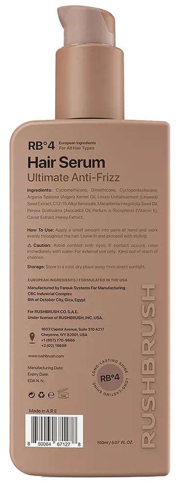 Rush Brush Rb°4 Hair Serum, 150 Ml