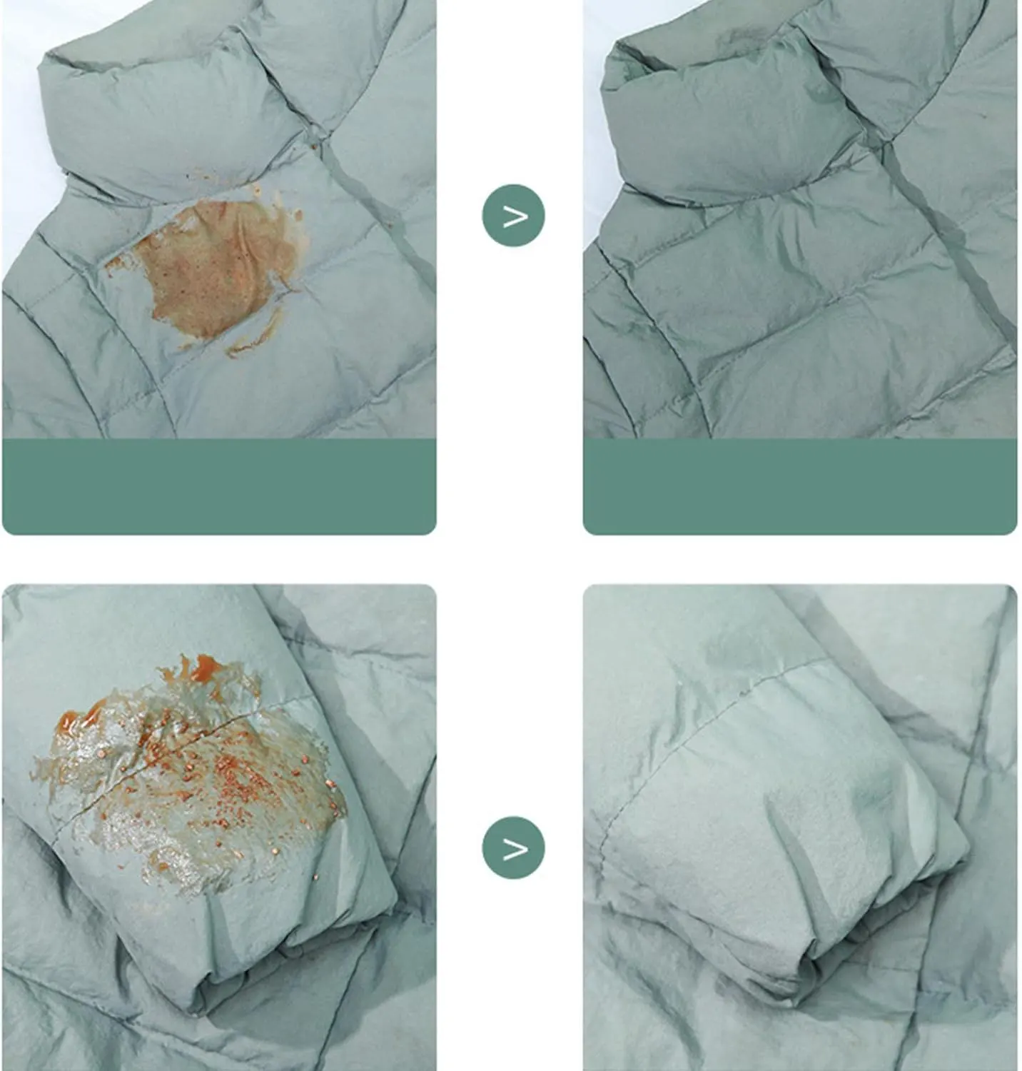 مناديل مبللة لازالة البقع عن الملابس