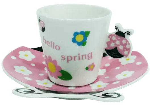 طقم قهوة فراشة ، 12 قطعة ، 2001