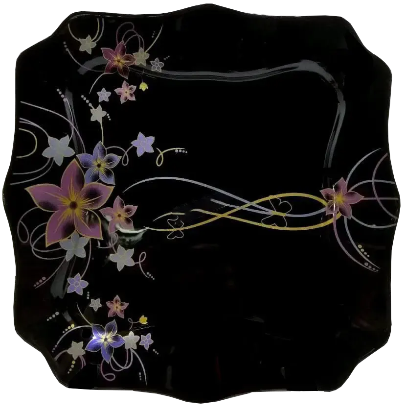 Arcopal Engraved Set, 60 Pieces, Black, 2229