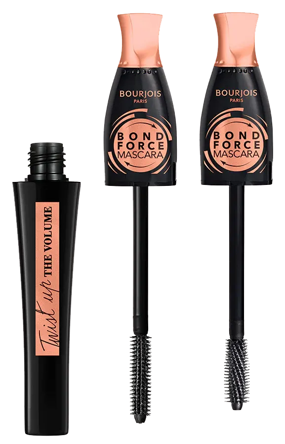ماسكارا تويست اب ذا فوليوم بوند فورس من بورجوا، اسود
