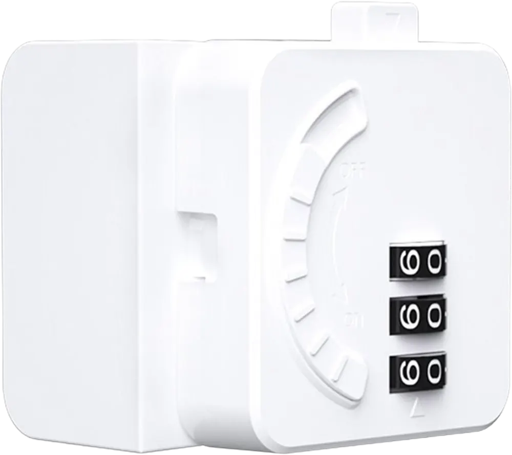 قفل أمان للثلاجة بكلمة مرور، متعدد الأستخدامات، أبيض، 54-16