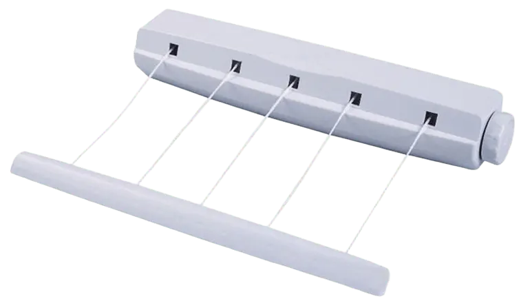 Indoor Clothes Dryer, 38 cm, 5 ropes, white