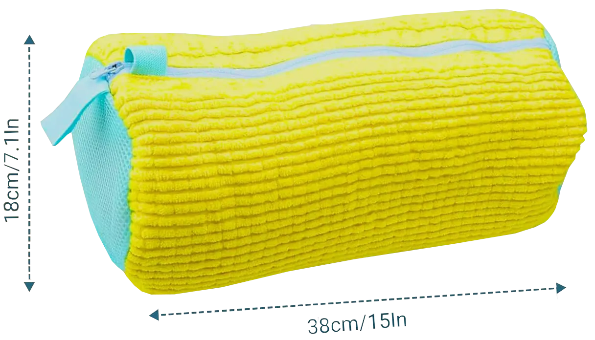 كفر شوز للغسالة قابلة لاعادة الاستخدام عمق 360 درجة ، تناسب جميع احجام الاحذية ، اصفر ، 2198